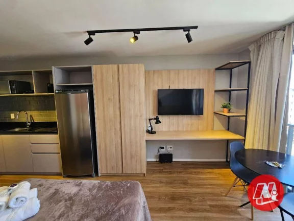 Imagem Studio com 1 dormitório para alugar, 24 m² - Auxiliadora - Porto Alegre/RS