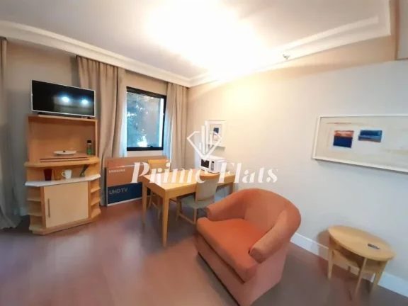 Imagem Flat disponível para locação no Tryp Higienópolis, com 32m², 1 dormitório e 1 vaga