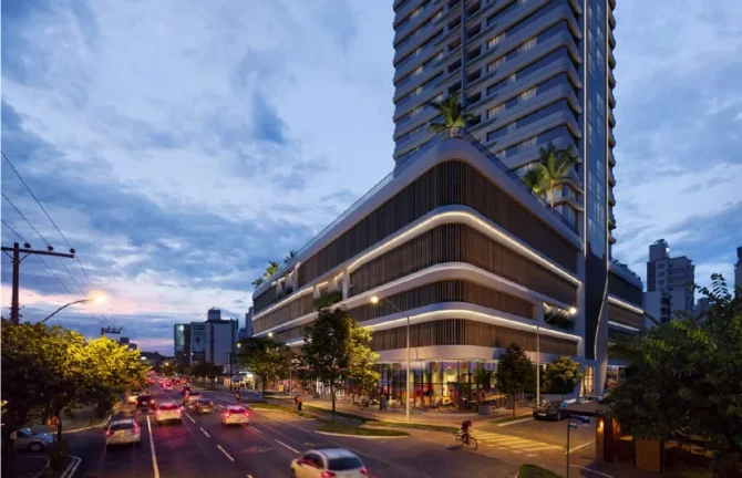 Foto do imóvel Apartamento à venda em Balneário Camboriú, Centro, com 4 quartos, 142,85m2 em do Estado Dalmo Vieira