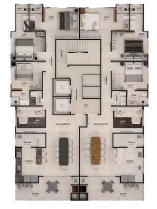 Imagem Honor - Apartamento à venda no bairro Meia Praia - Itapema/SC