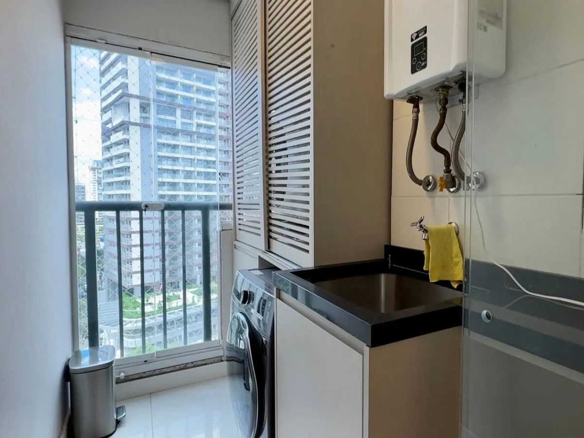 Imagem Apartamento com 1 Quarto para alugar, 78m² - Brooklin