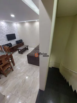Imagem Cobertura com 3 dormitórios à venda, 124 m² por R$ 799.000 - Vila Scarpelli - Santo André/SP
