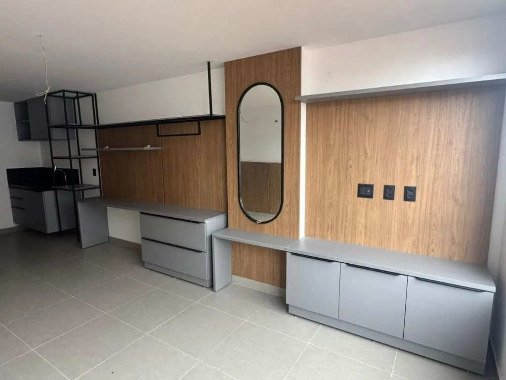 Imagem Flat com 1 dormitório à venda, 25 m² por R$ 379.995,00 - Ponta de Campina - Cabedelo/PB