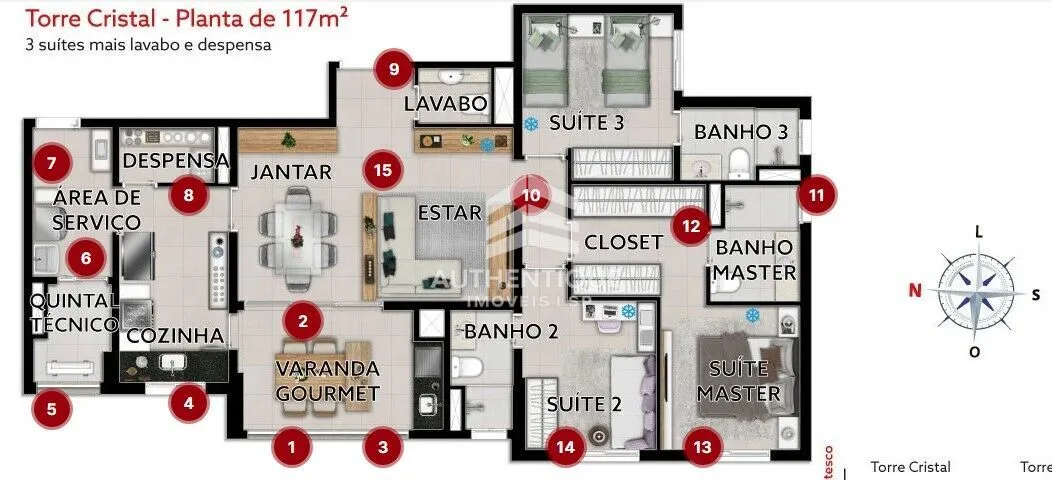 Imagem SPETTACOLO CENTRO SAO BERNARDO DO CAMPO - Apartamento no Centro de São Bernardo do Campo à Venda