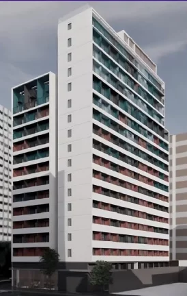 Foto do imóvel Studio à venda em São Paulo, Santa Cecília, com 1 quarto, 24m2 em das Palmeiras