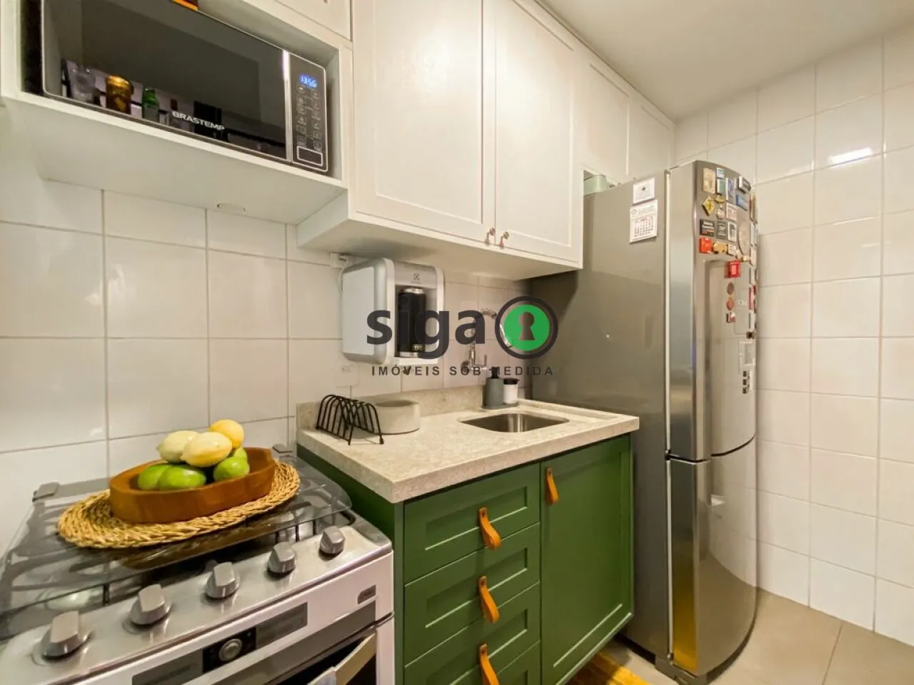 Imagem Apartamento mobiliado de 40m² à venda na Vila Olímpia porteira fechada