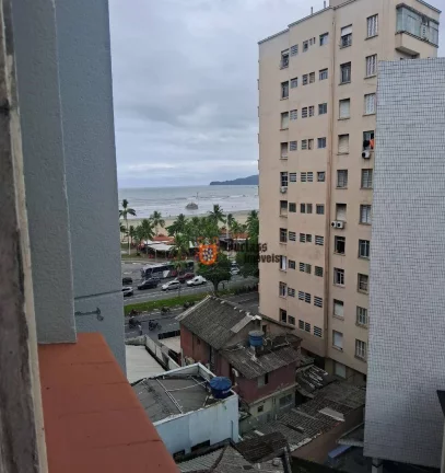 Imagem Apartamento com 3 dormitórios à venda, 102 m² por R$ 300.000 - Itararé - São Vicente/SP