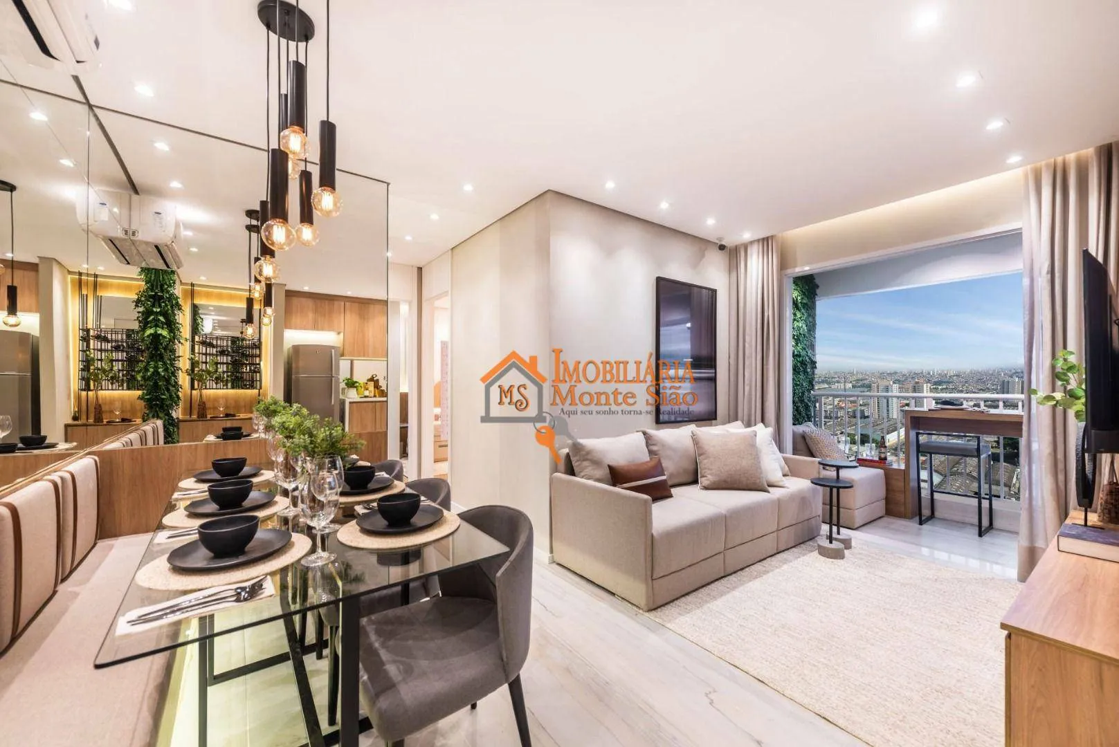 Imagem Apartamento com 2 dormitórios à venda, 56 m² por R$ 530.000,00 - Vila das Bandeiras - Guarulhos/SP