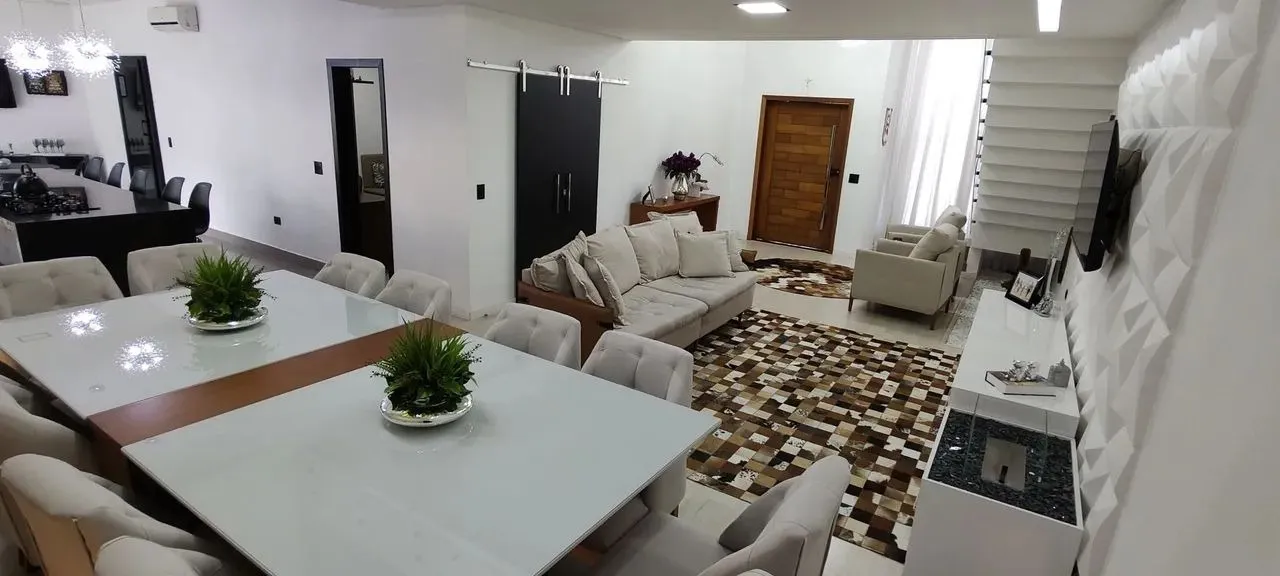 Imagem Imóvel de luxo em condomínio: Casa de 4 quartos e 3 suítes no Jd. Villagio Milano, Sorocaba-SP. 260m², 3 salas, 5 banheiros, 4 vagas.