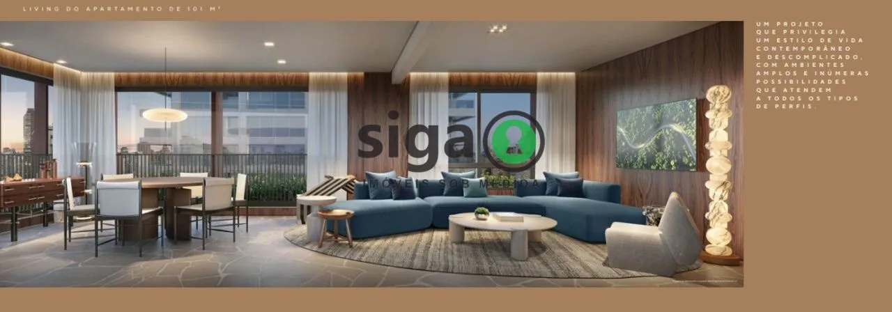 Foto do imóvel Apartamento para venda no Itaim Bibi 02 suítes, São Paulo - SP