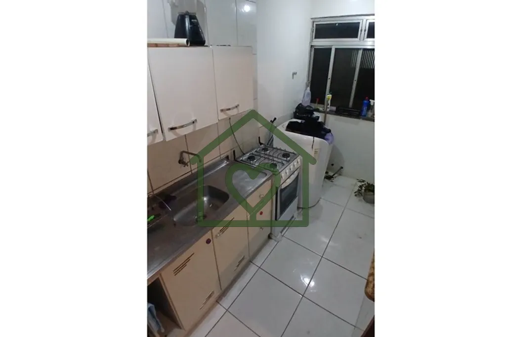 Imagem Apartamento kitnet de 33m², sala/dormitório, banheiro social, cozinha/área de serviço. Com piso ...