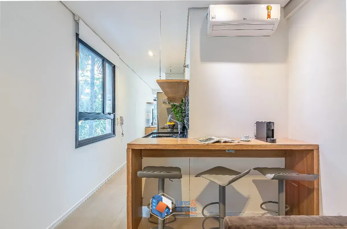 Imagem Apartamento para venda em Vila Nova Conceição com 1 quarto, sendo 1 suíte, 38m²