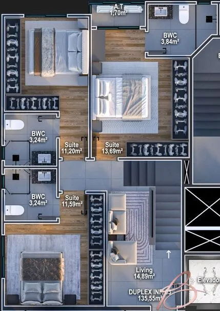 Imagem Apartamento em Centro, Itajaí/SC