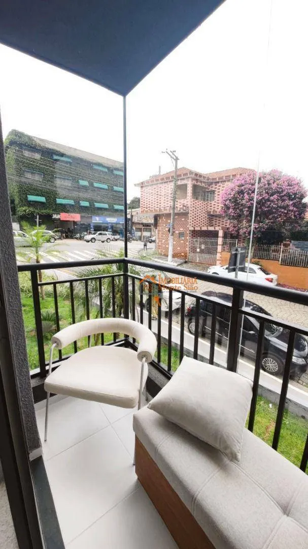 Imagem Apartamento com 2 dormitórios à venda, 37 m² por R$ 320.805,16 - Ponte Grande - Guarulhos/SP