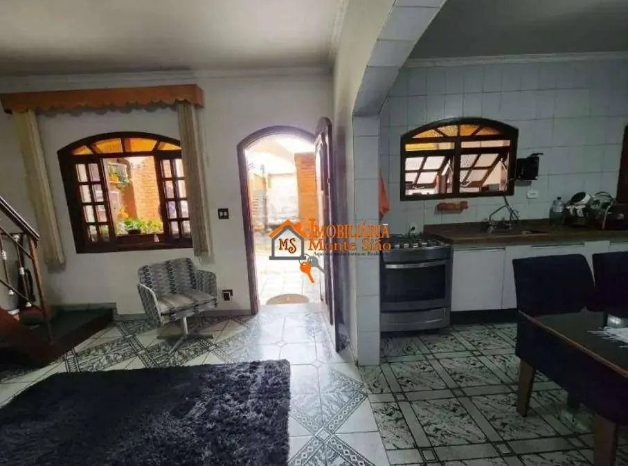 Imagem Sobrado com 3 dormitórios à venda, 150 m² por R$ 636.000,00 - Jardim Eusonia - Guarulhos/SP
