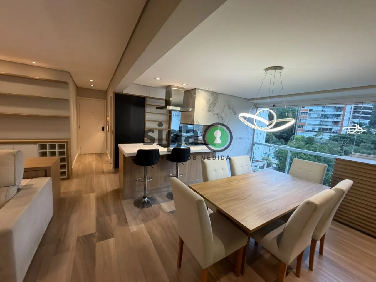 Imagem APARTAMENTO MOBILIADO A VENDA NO PANAMBY COM 2 SUÍTES, 2 VAGAS E DEPÓSITO!