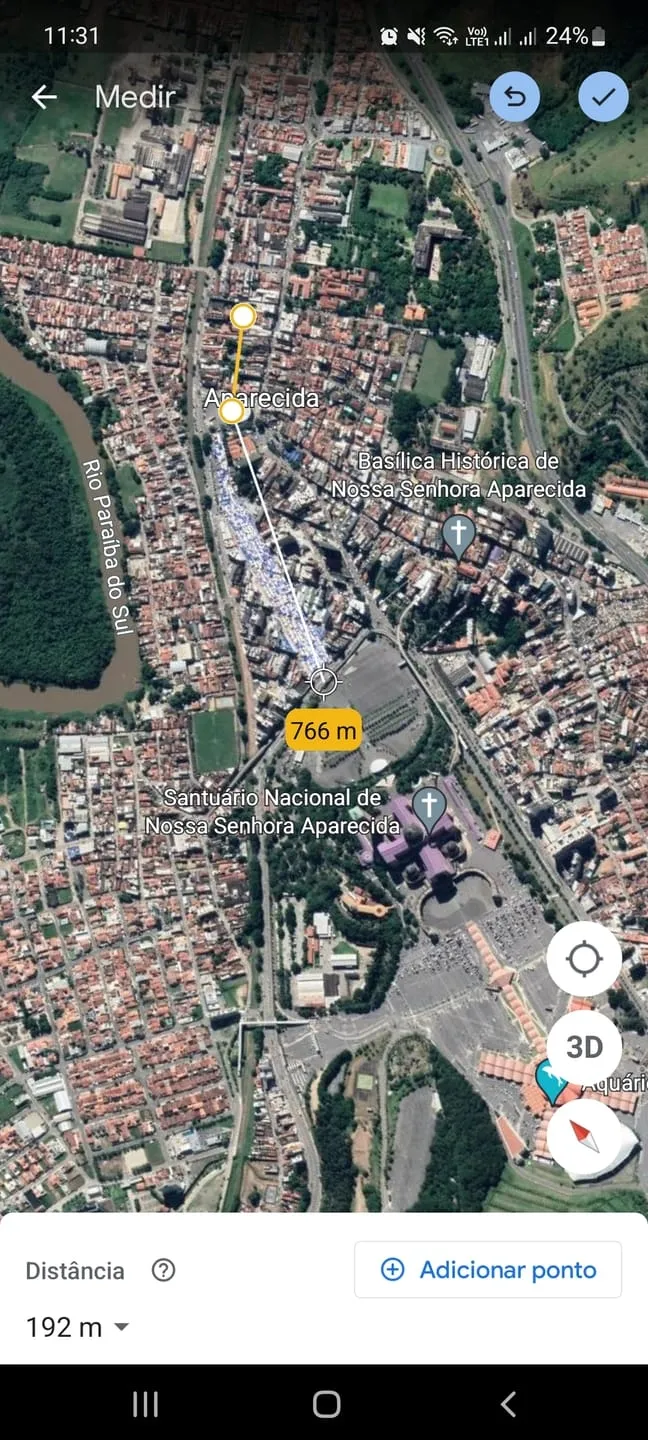 Imagem Terreno à venda 809M², Centro, Aparecida - SP