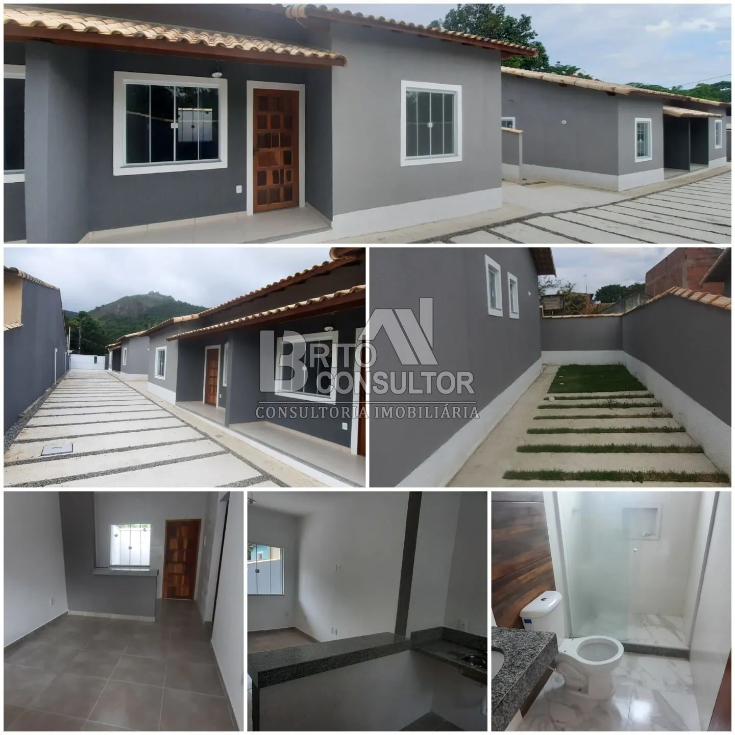 Vendo Casas em Pequeno Condomínio 2 Qts, Suíte, 1 Vaga São José do Imbassai - Marica/RJ.
