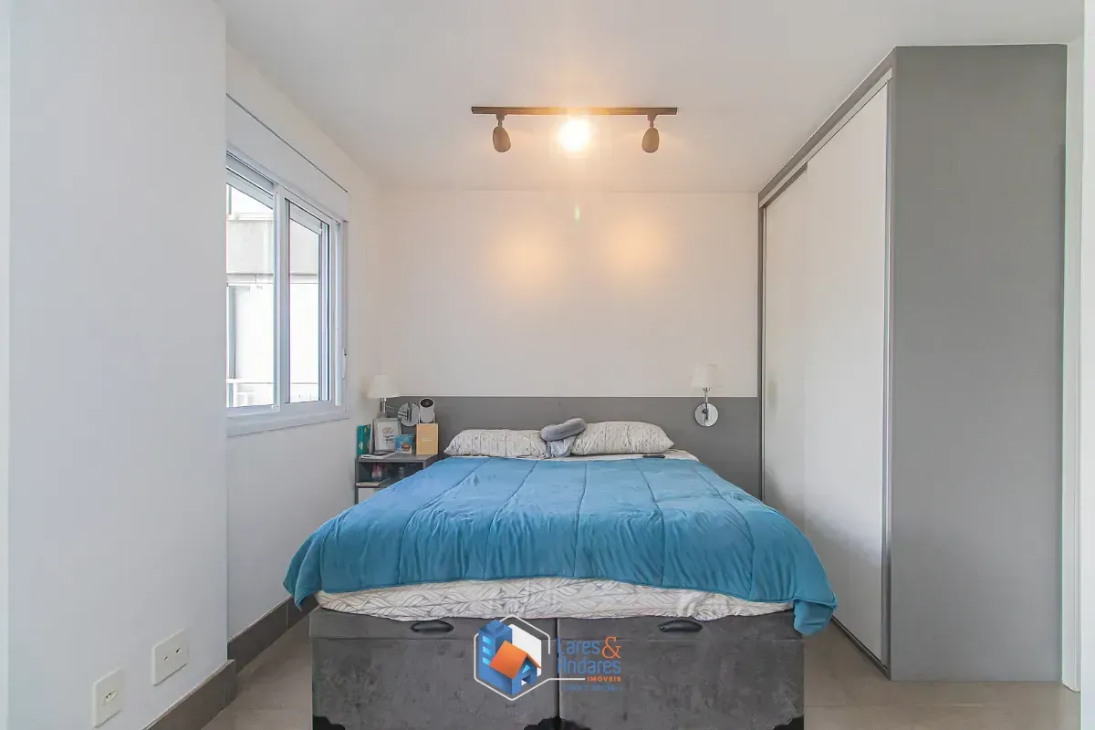 Imagem Apartamento para venda em Chácara Santo Antônio (Zona Sul) com 1 quarto, sendo 1 suíte, 32m²
