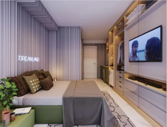 Imagem Apartamento à Venda em Moema Com 2 Dormitórios Sendo 1 Suíte e 1 Vaga