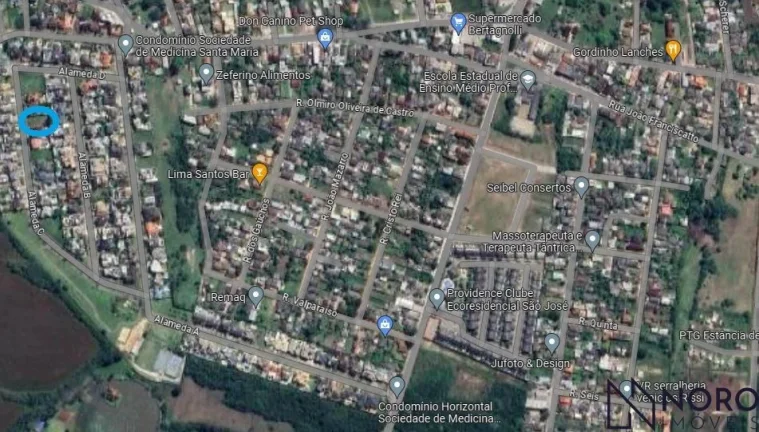 Imagem Terreno Sociedade de Medicina Santa Maria