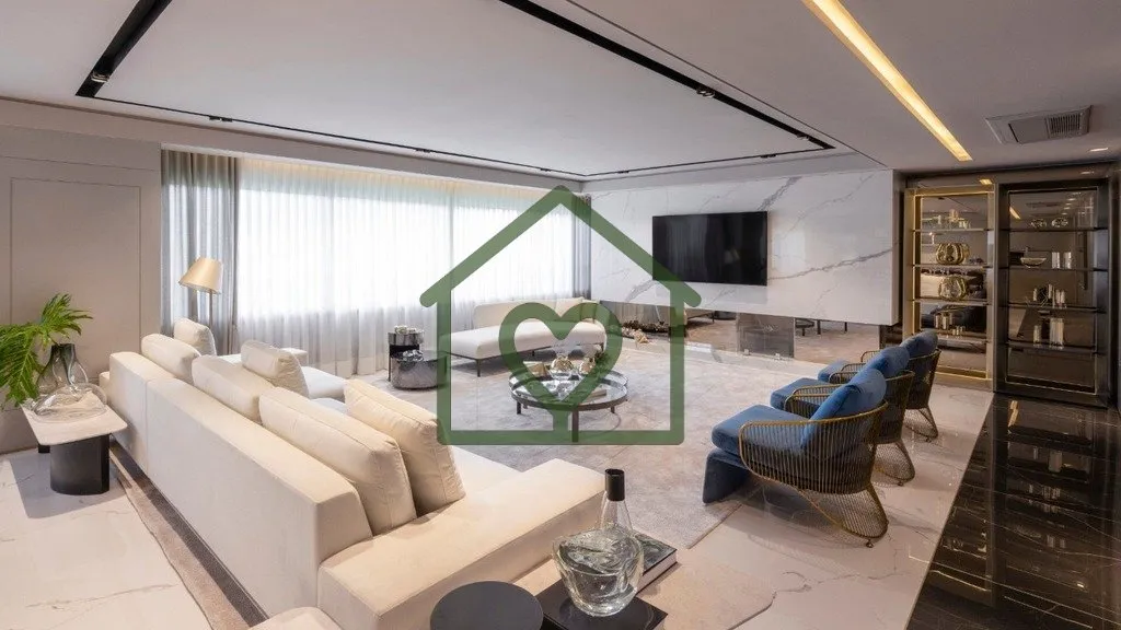 Imagem Apartamento garden com mais de 80m² de terraço e 202 m² de apartamento. São 3 suítes (2 com sac...