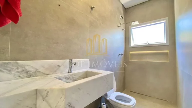 Imagem Maravilhosa casa três dormitórios suíte espaço gourmet piscina em condominio fechado