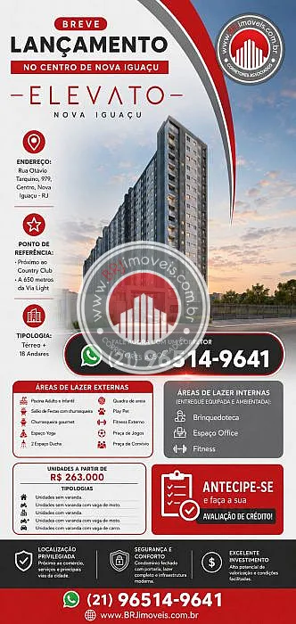 Imagem Apartamento a Venda no bairro Centro - Nova Iguaçu, RJ