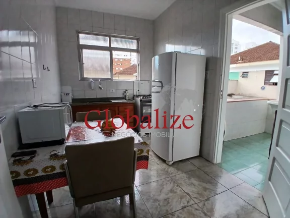 Imagem Apartamento 02 dormitórios, 02 banheiros vaga para moto no Campo Grande - Santos R$ 399.000,00