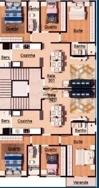Imagem RESIDENCIAL TARSO - Apartamento à venda no bairro Cabral - Contagem/MG