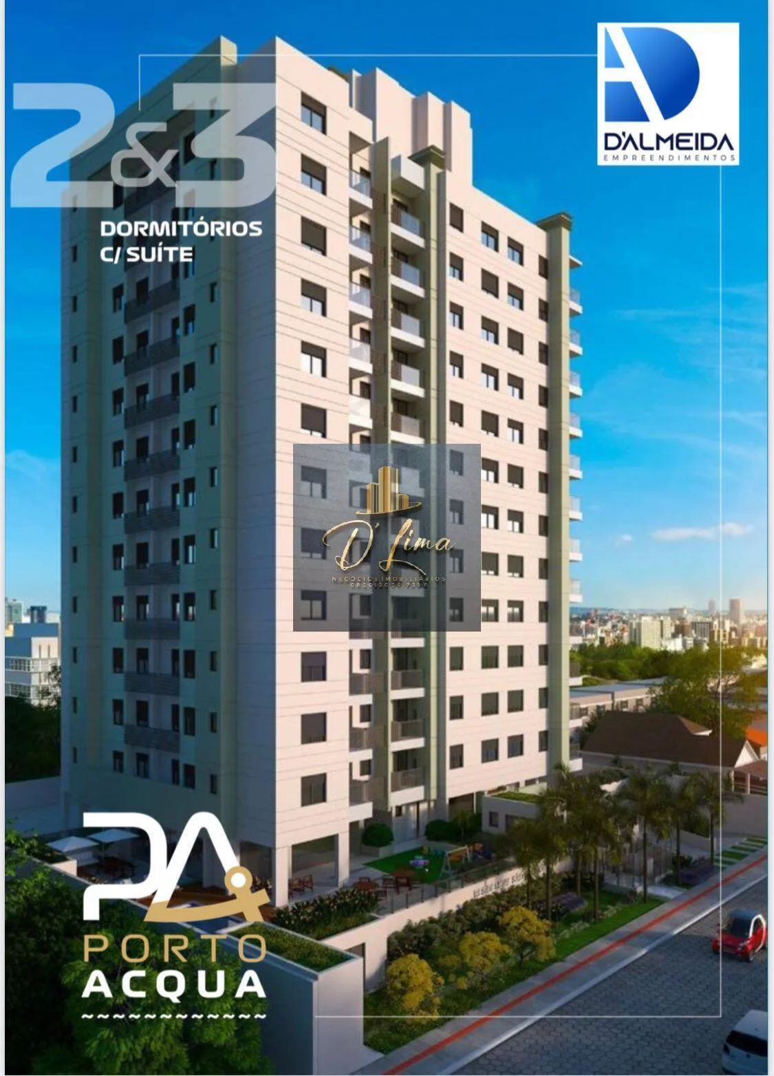 Imagem Residencial Porto Acqua, apartamento a venda 2 quartos, 1 suite Barreiros