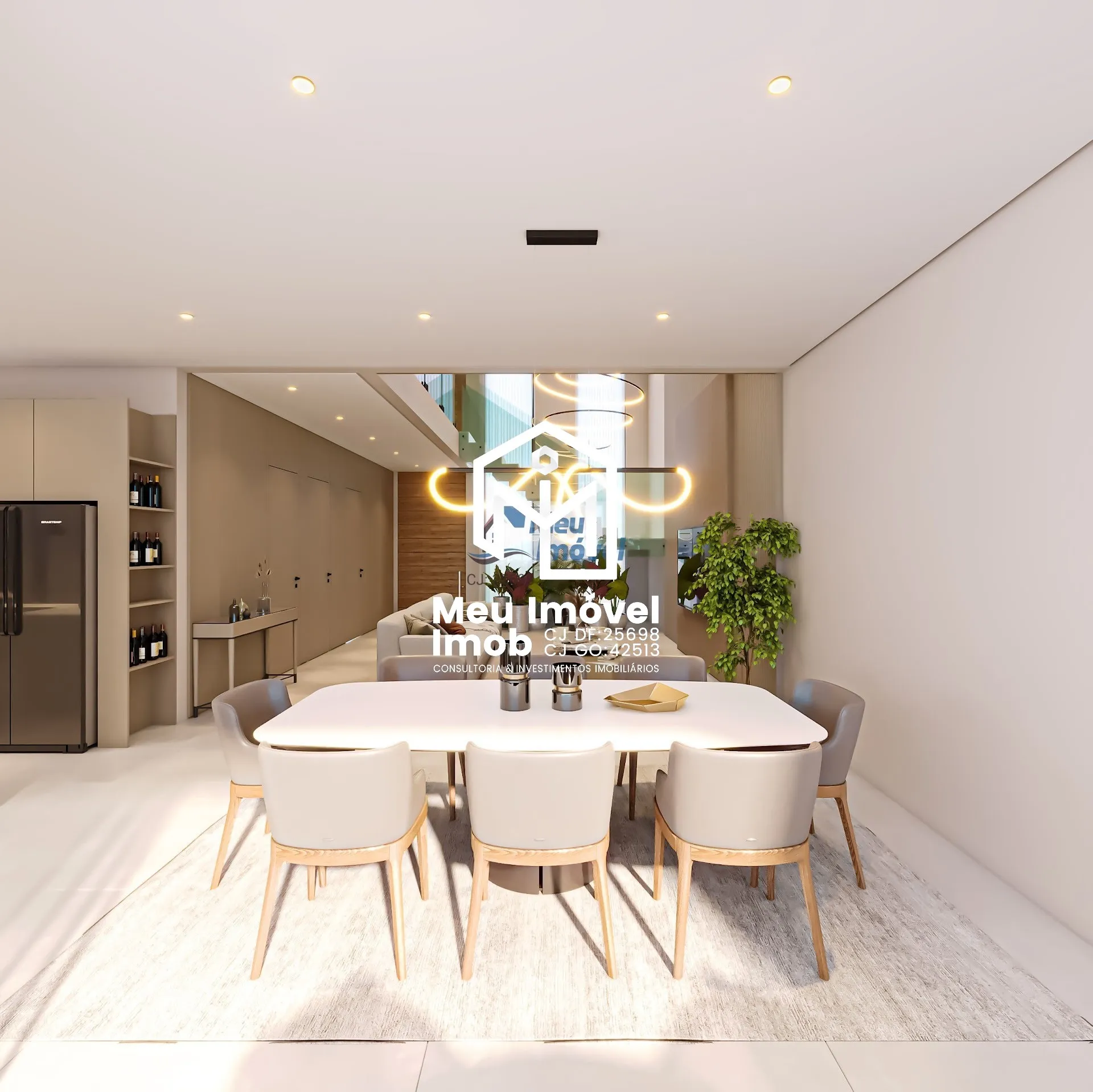 Imagem Terra Park III Casa 4 Quartos 3 Suítes 2 Vagas 279m² Closet