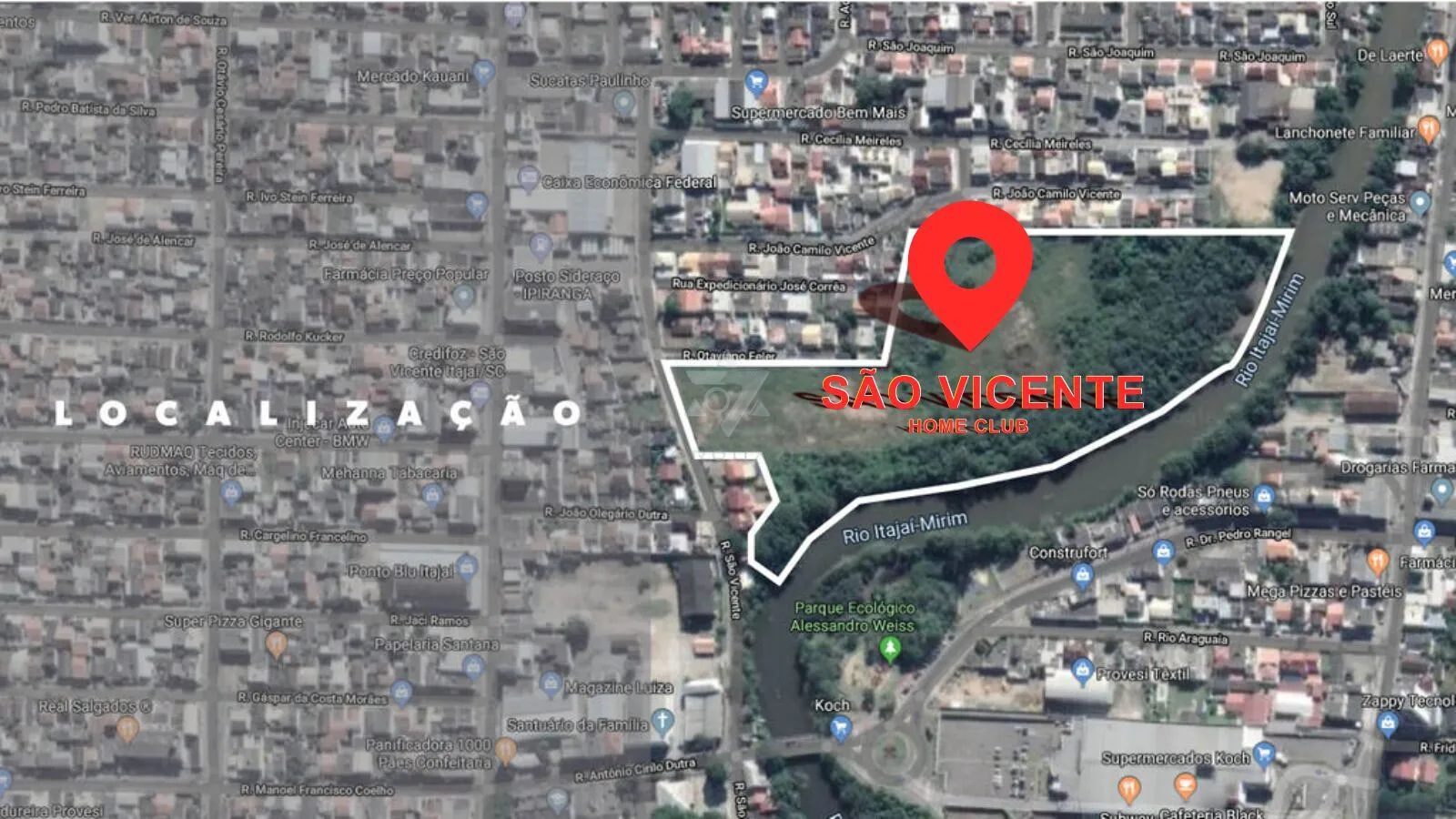 Imagem São Vicente Home Club: O Conceito High Line de Viver em Itajaí