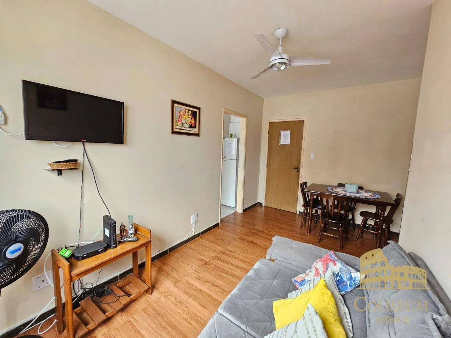 Imagem Apartamento com 1 dormitório à venda, 48 m² por R$ 265.000,00 - Vila Assunção - Praia Grande/SP