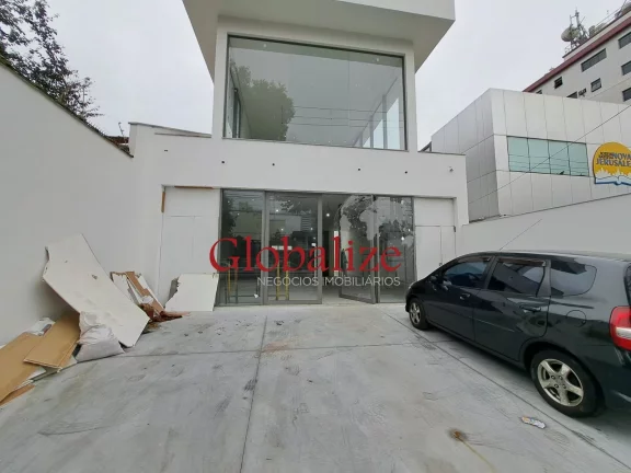 Imagem Loja comercial para Locação com 300m², 4 banheiros, 2 andares, 3 vagas por R$20.000,00 na Vila Mathias em Santos.