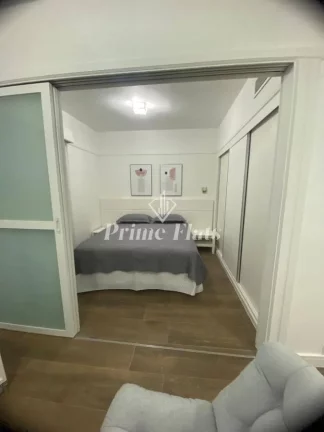 Imagem Flat disponível para locação no Ninety Hotel, com 33m², 1 dormitório e 1 vaga