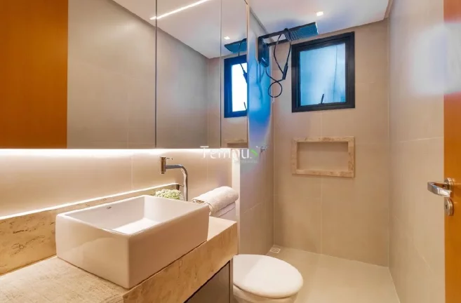 Imagem Apartamento Padrão, 3 quartos com suíte, churrasqueira a carvão na varanda