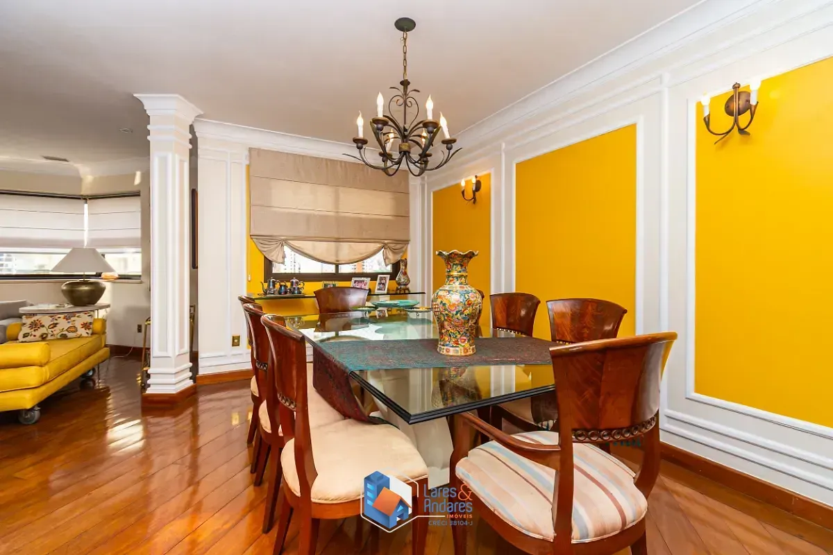 Imagem Apartamento para venda em Campo Belo com 4 quartos, sendo 4 suítes, 276m²