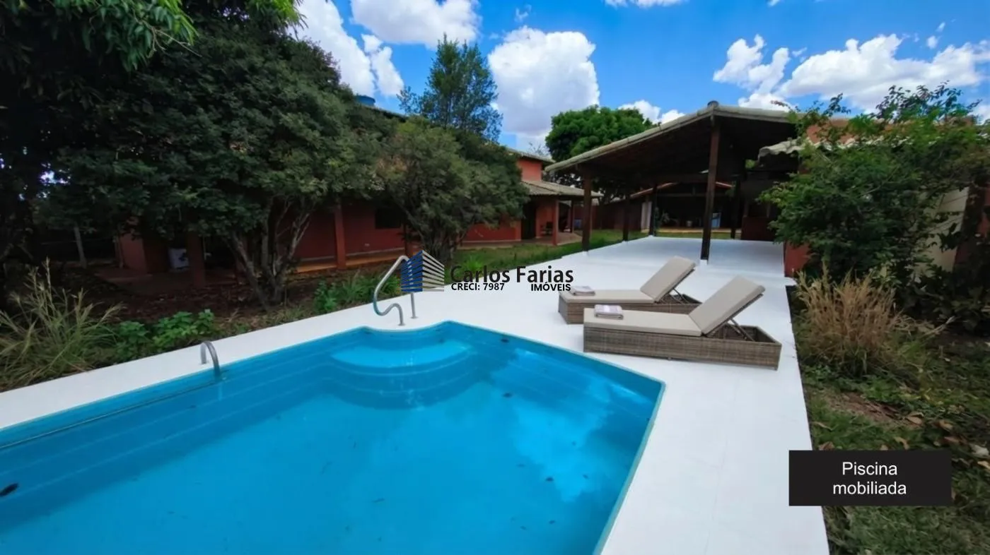 Imagem Casa em Condomínio para Venda em Brasília, Setor Habitacional Tororó (Jardim Botânico), 6 dormitórios, 3 suítes, 5 banheiros, 4 vagas