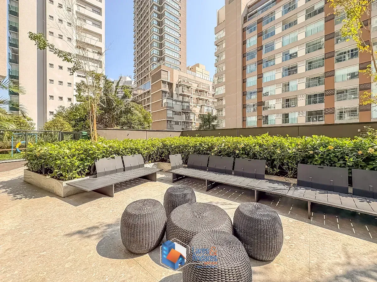 Imagem Studio para venda em Indianópolis com 1 quarto, sendo 1 suíte, 26m²