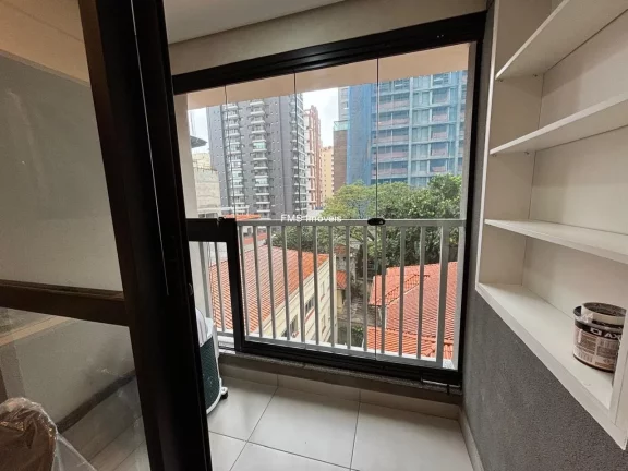 Imagem Apartamento para venda em São Paulo-SP, Pinheiros: 1 quarto, 1 sala, 1 banheiro, 24m² de área.