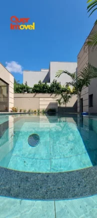 Imagem Luxuosa Casa em Condomínio à venda em Ribeirão Preto-SP, no Alphaville: 4 quartos, 4 suítes, 2 salas, 7 banheiros, 4 vagas de garagem, 498m² - Com Cinema Anfiteatro!