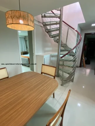 Imagem Cobertura Duplex para Locação em Natal, Capim Macio, 3 dormitórios, 3 suítes, 4 banheiros, 1 vaga