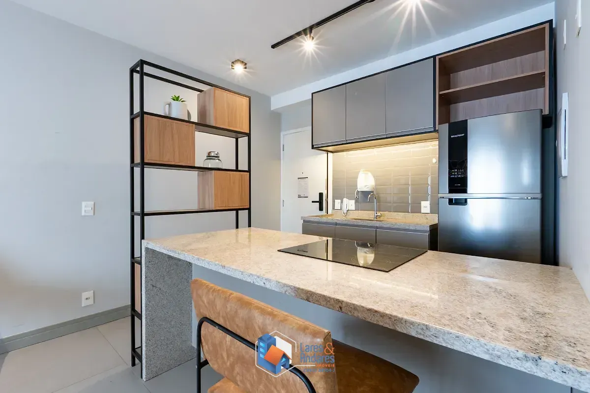 Imagem Studio para venda em Campo Belo com 1 quarto, 40m²