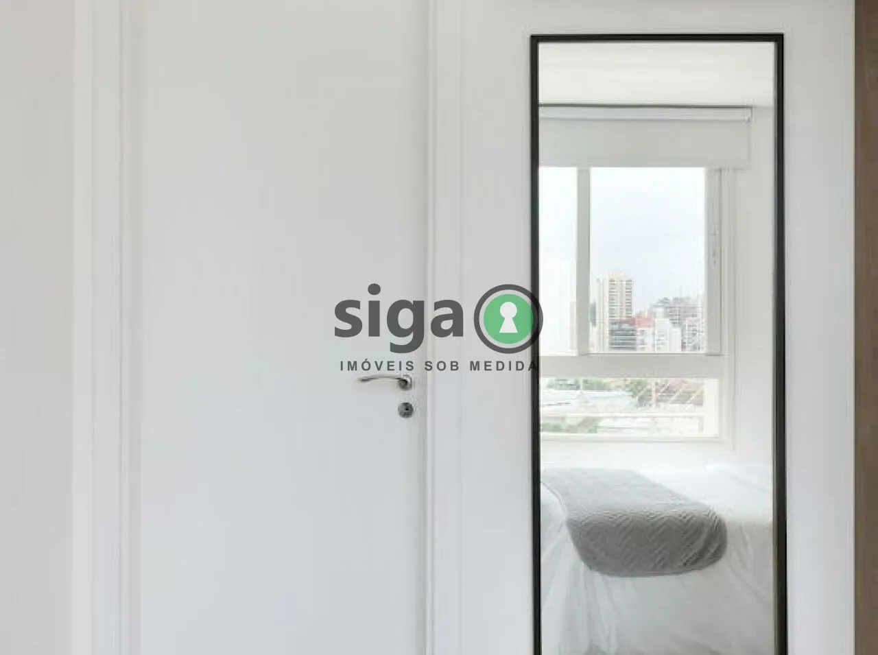 Imagem Studio com 64m², no Brooklin, com 1 quarto, 2 banheiros e 1 vaga, Mobiliado para Venda