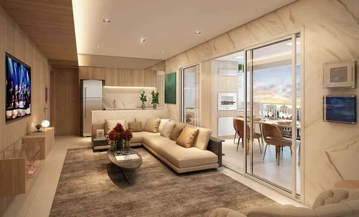 Imagem Apartamento com 3 Quartos à Venda, 105 m² em Vila Anastácio - São Paulo