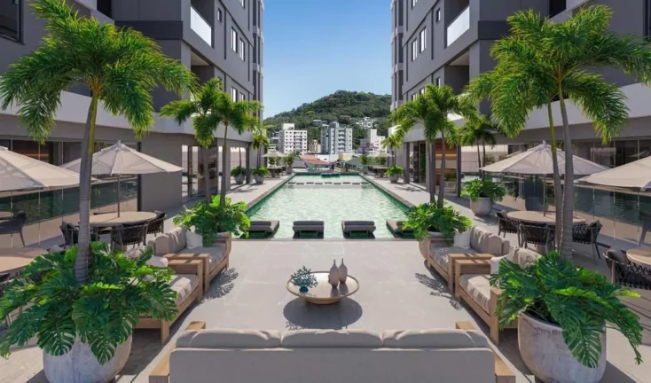 Imagem Apartamento à Venda no DREAMS VILLAGE em Itapema, Morretes, com 2 quartos, 69,51m2 na Rua 410