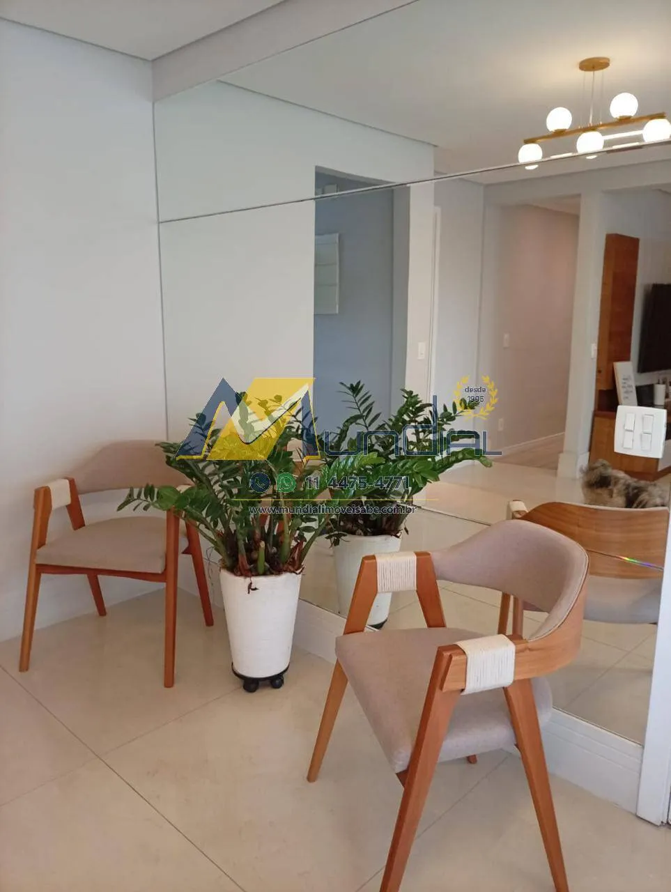 Imagem Apartamento 110m² com 3 suítes e terraço gourmet completo
