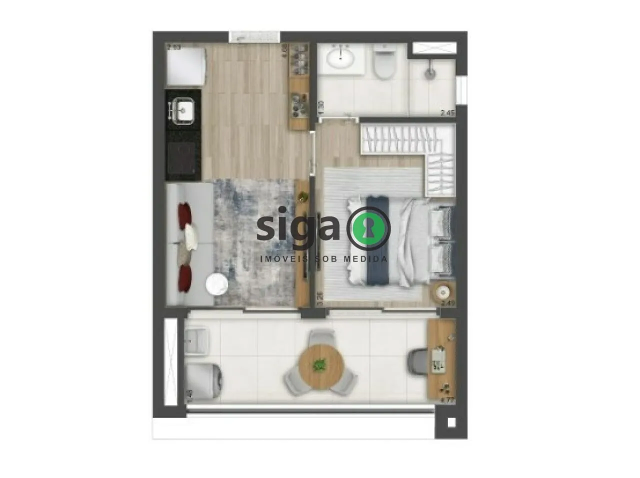 Imagem Apartamento para venda na Vila Clementino, São Paulo - SP