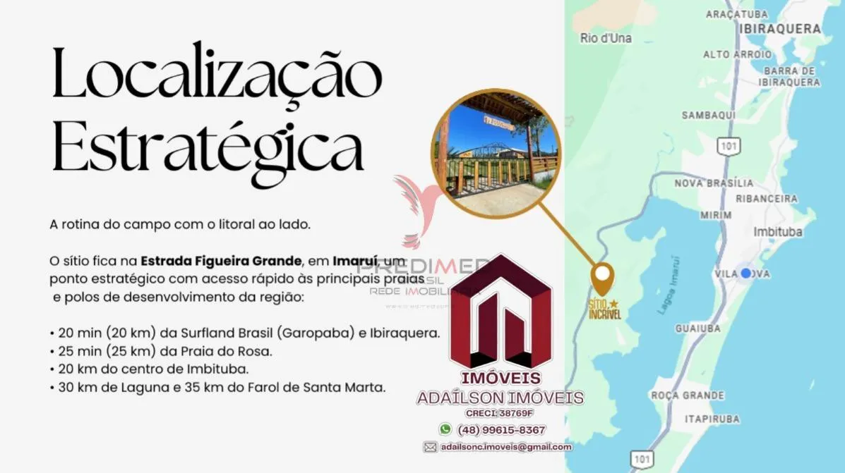 Imagem Sítio Espetacular e Incrível com 5.000m2